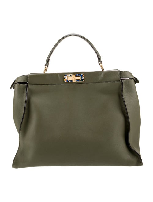 Fendi Leather Peekaboo Large