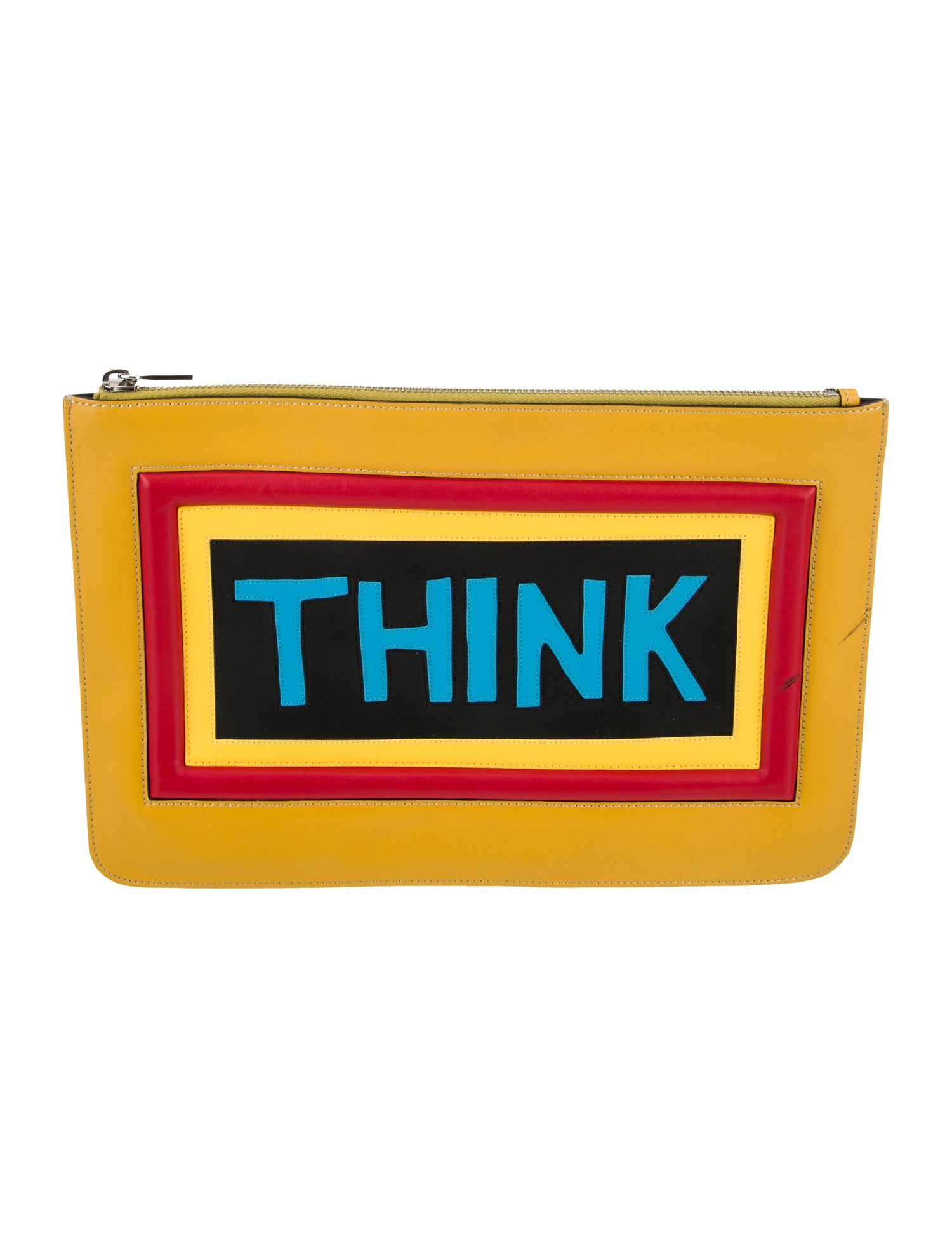 Fendi Leather Clutch