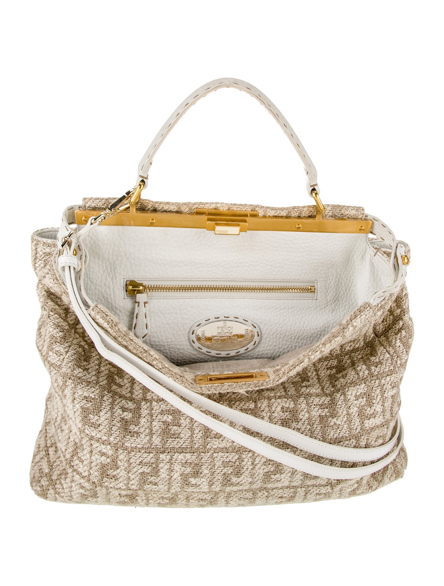 Fendi Zucca FF Peekaboo