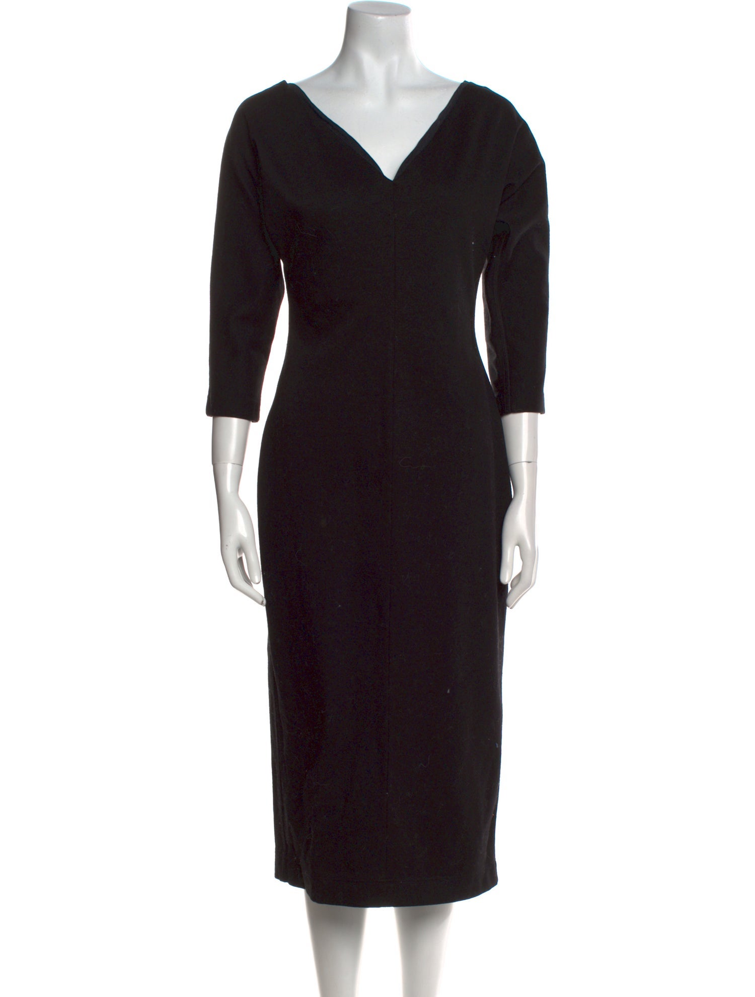 Fendi Wool Midi Length Dress