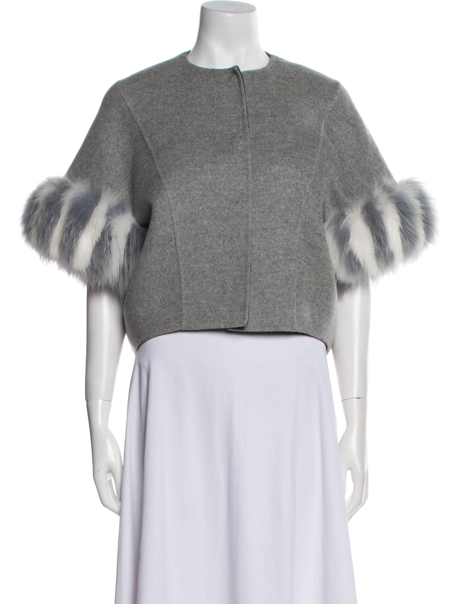 Fendi Cashmere Fur Jacket