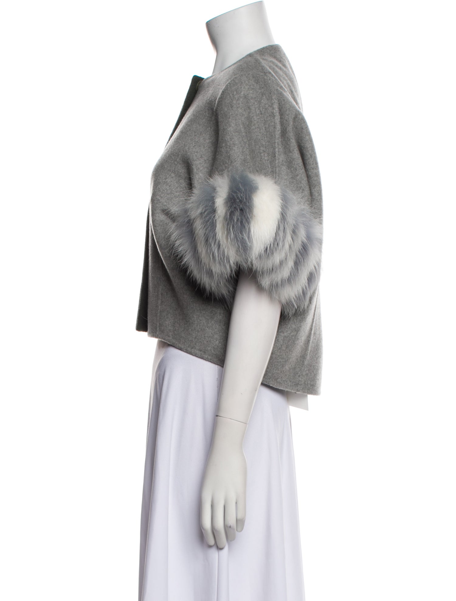 Fendi Cashmere Fur Jacket