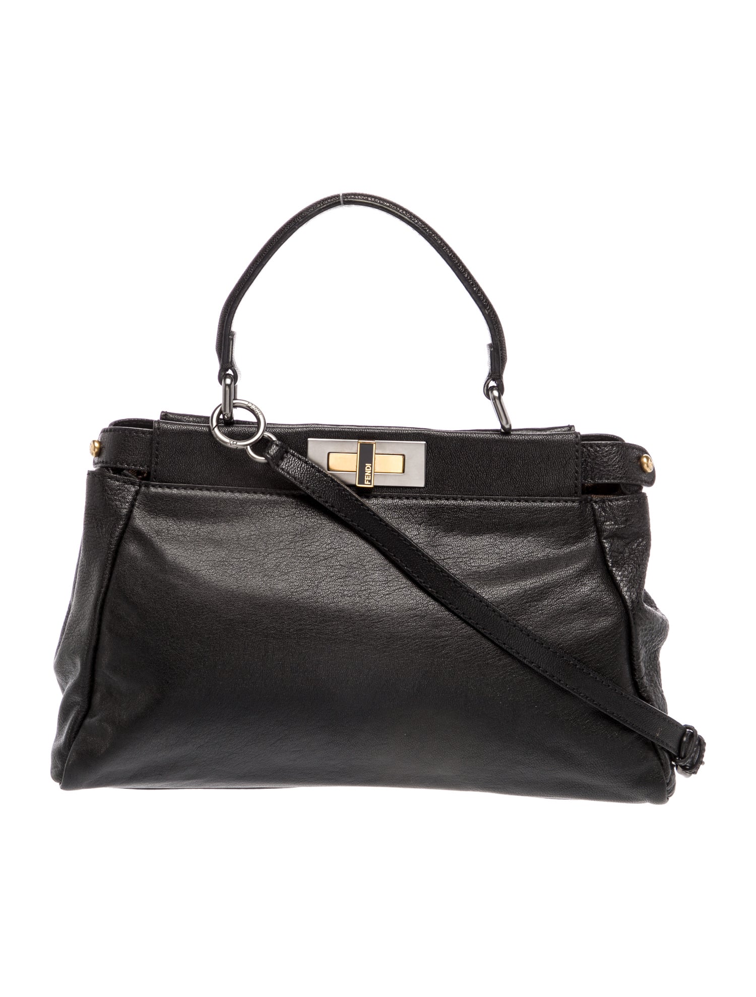 Fendi Leather Peekaboo