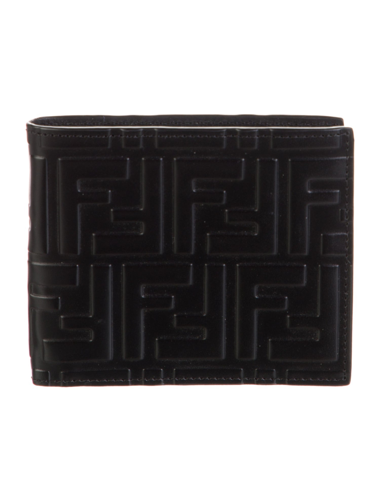 Fendi 2018 Zucca FF Logo Bifold Wallet