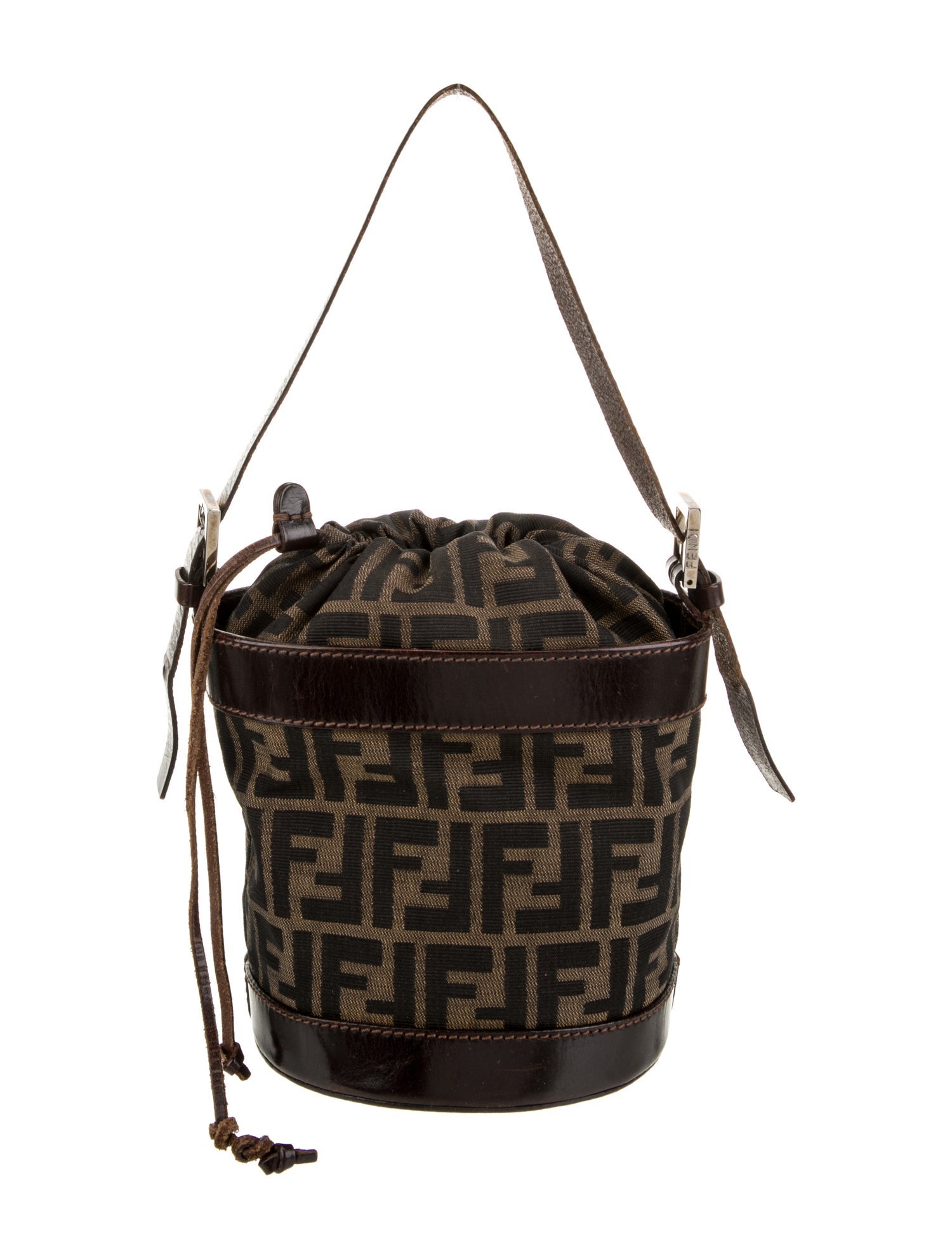 Fendi Zucca FF Bucket Bag Vintage