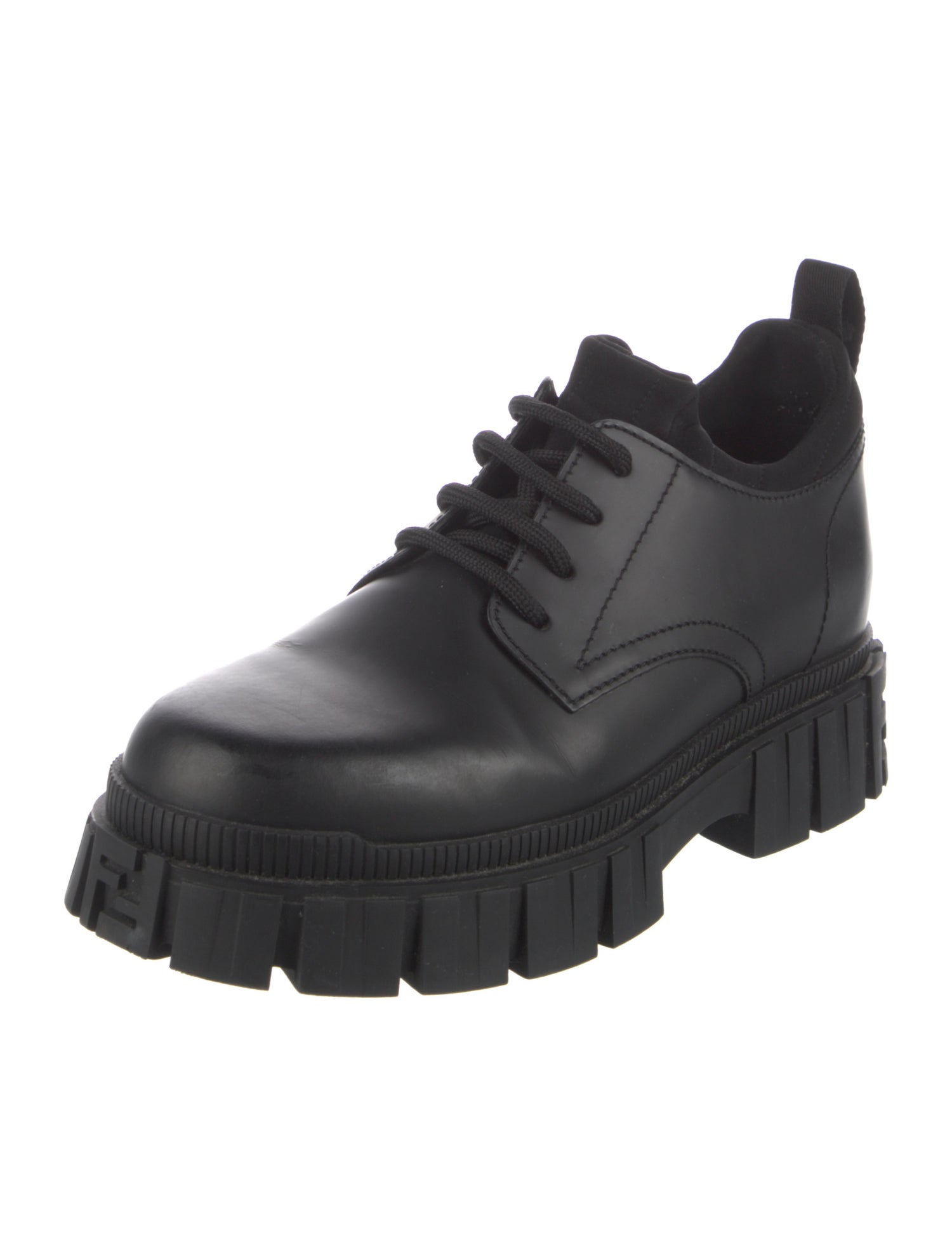 Fendi Leather Oxfords