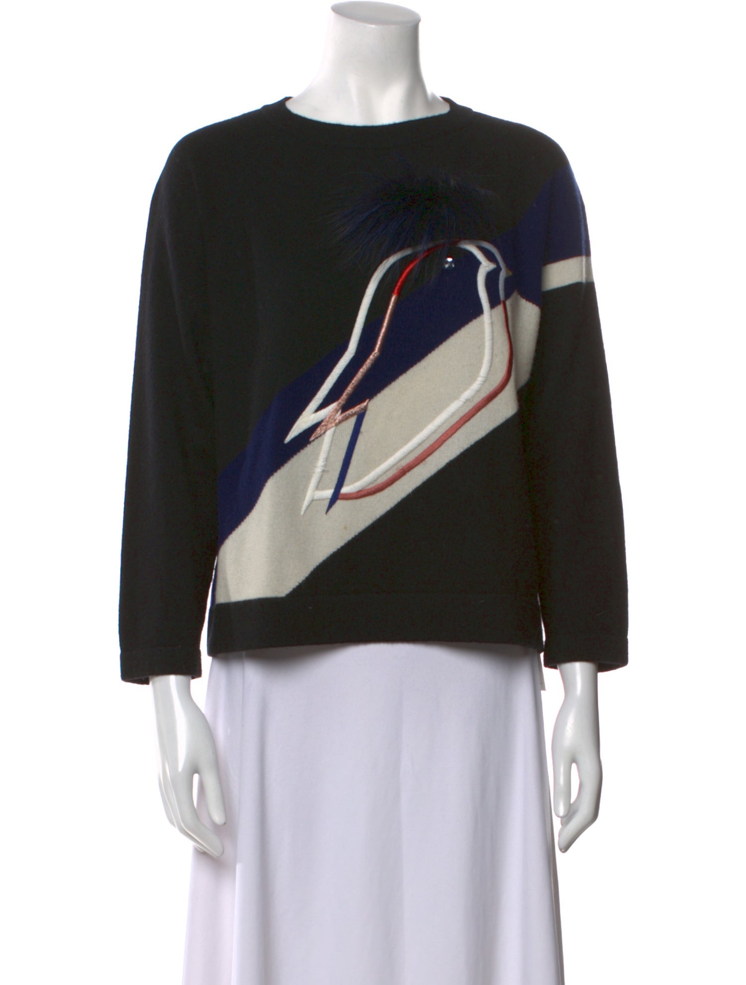 Fendi Cashmere Printed Sweater