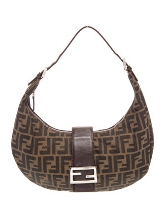 Fendi Zucca FF Hobo Vintage