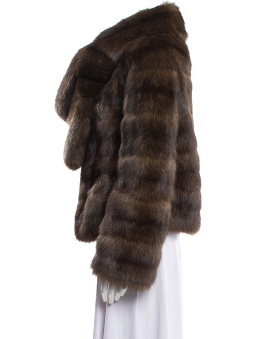 Fendi Late 2000's - Early 2010's Sable Fur Jacket