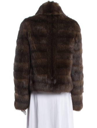 Fendi Late 2000's - Early 2010's Sable Fur Jacket