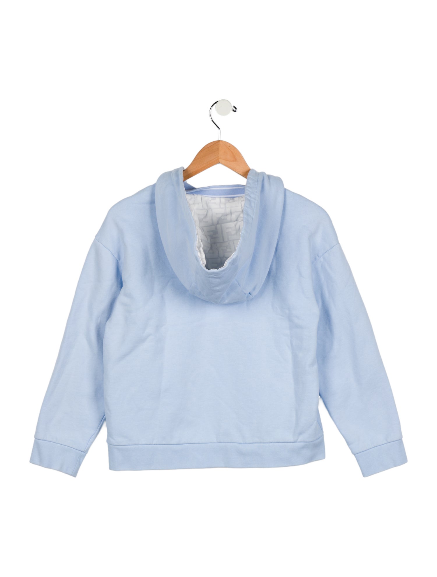 Fendi Kids' Solid Hooded Sweatshirt