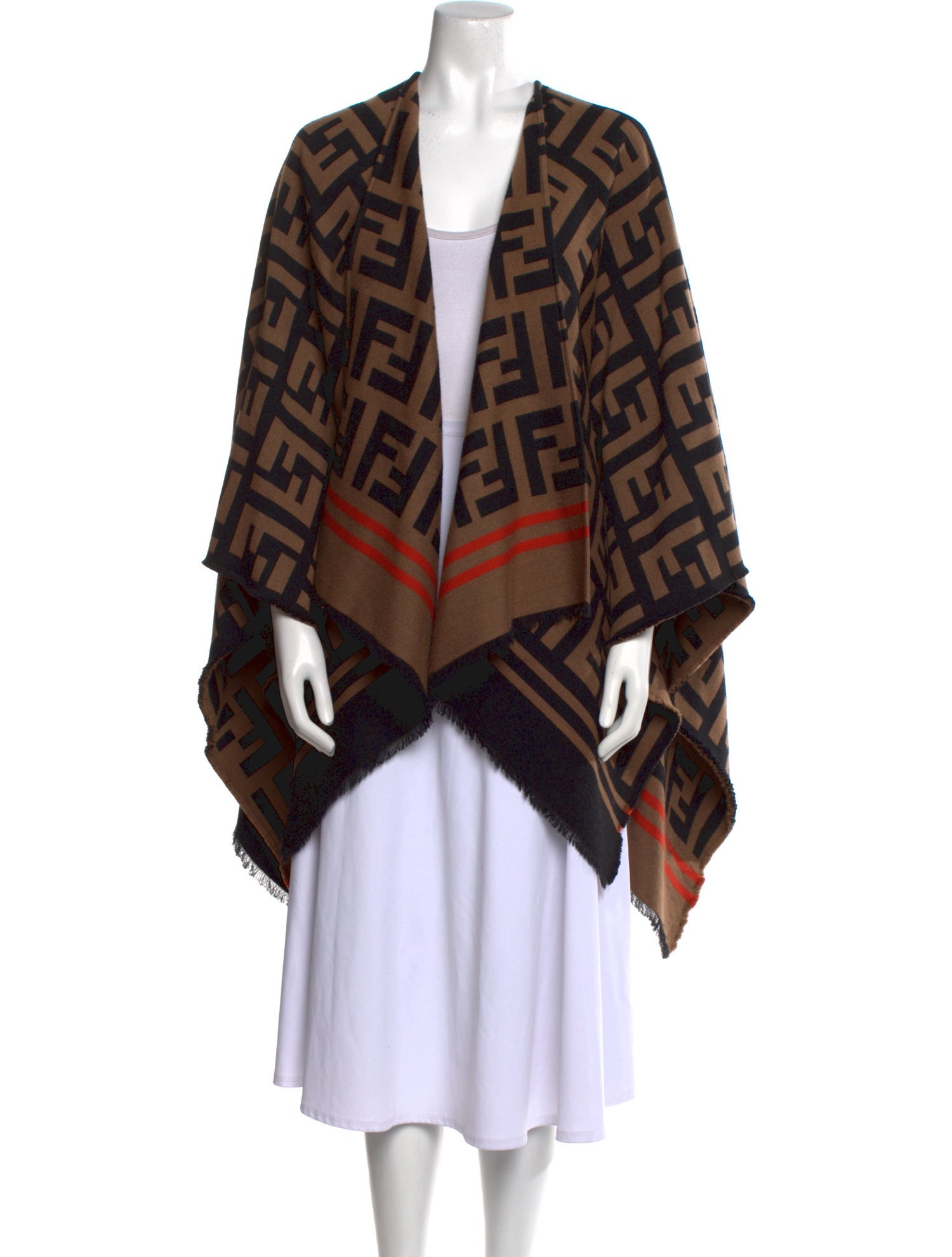 Fendi Wool Printed Sweater