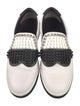 Fendi Leather Colorblock Pattern Sneakers