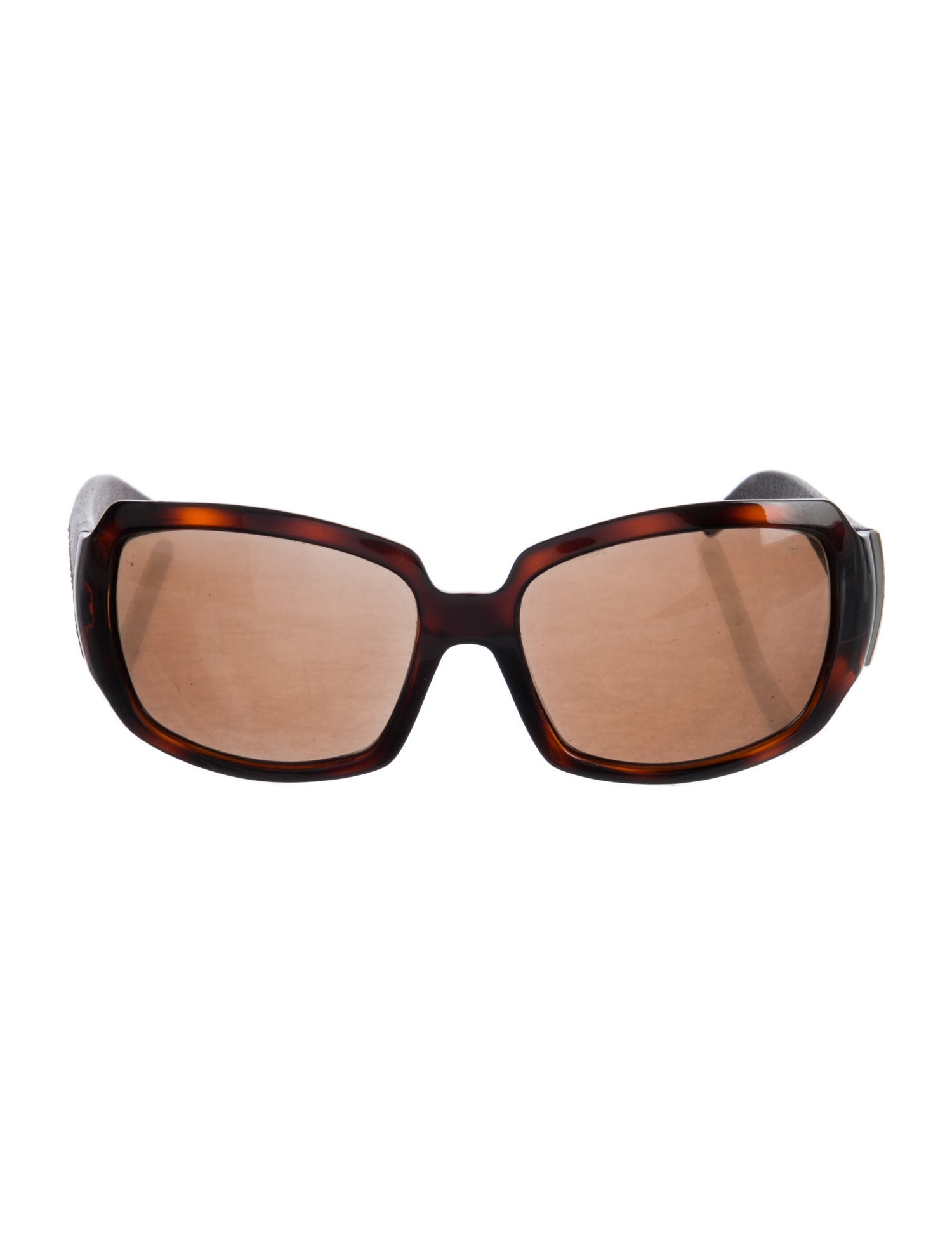 Fendi Zucca FF Logo Square Sunglasses
