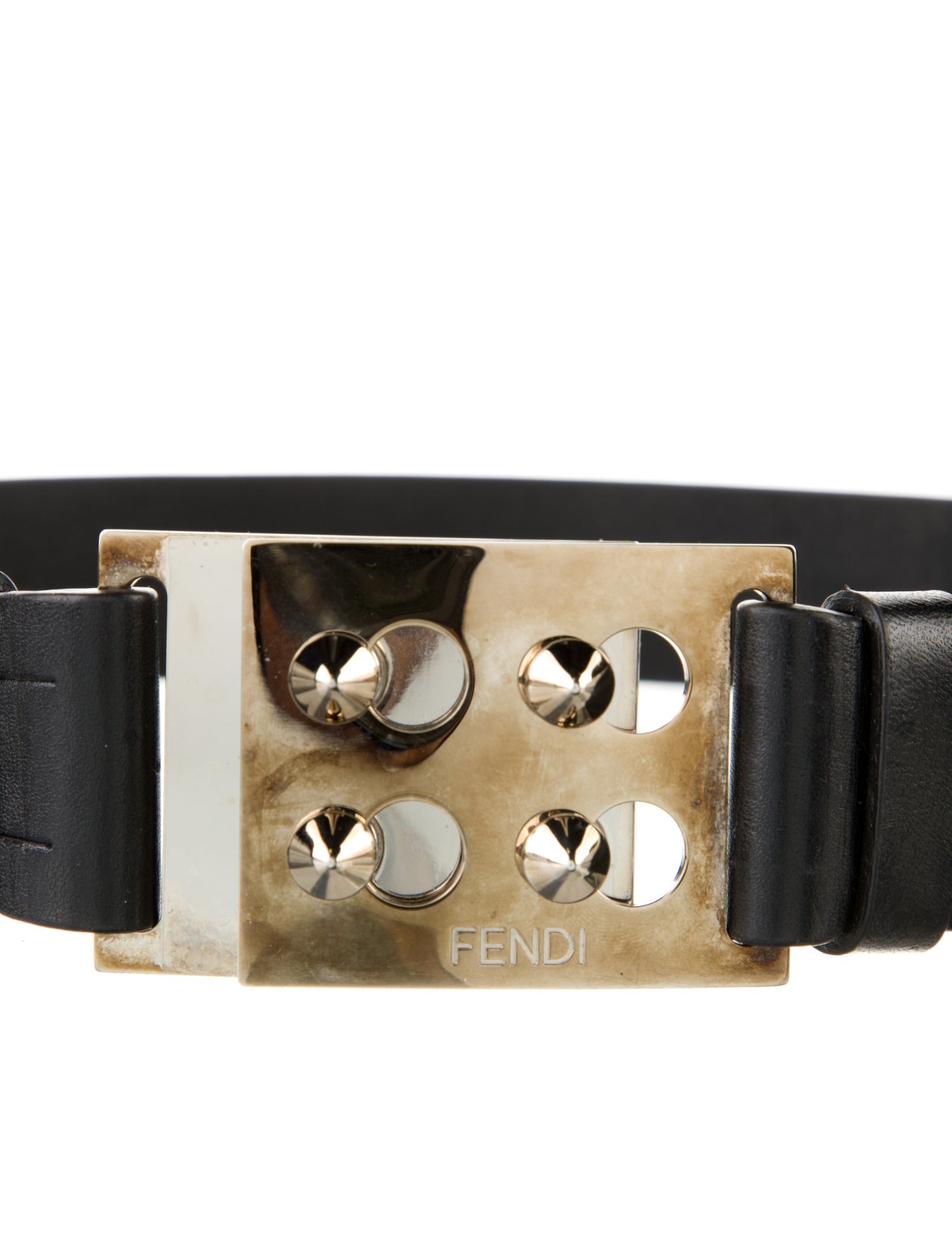 Fendi 2010 Leather Waist Belt