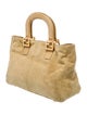 Fendi Suede Top Handle Bag