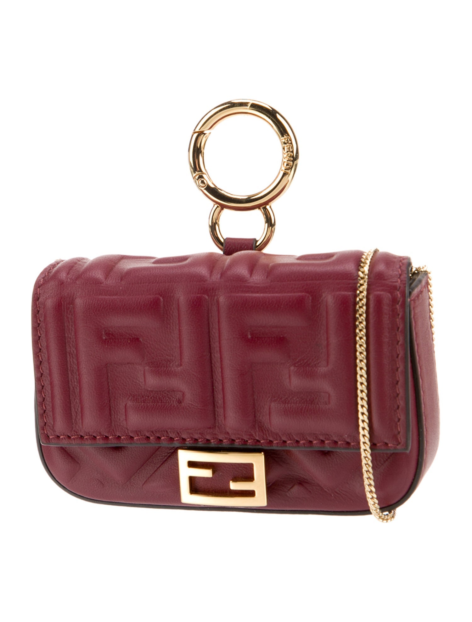 Fendi Zucca FF Baguette Nano w/ Tags