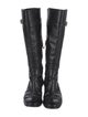 Fendi Leather Riding Boots