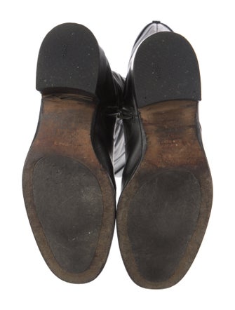 Fendi Leather Riding Boots