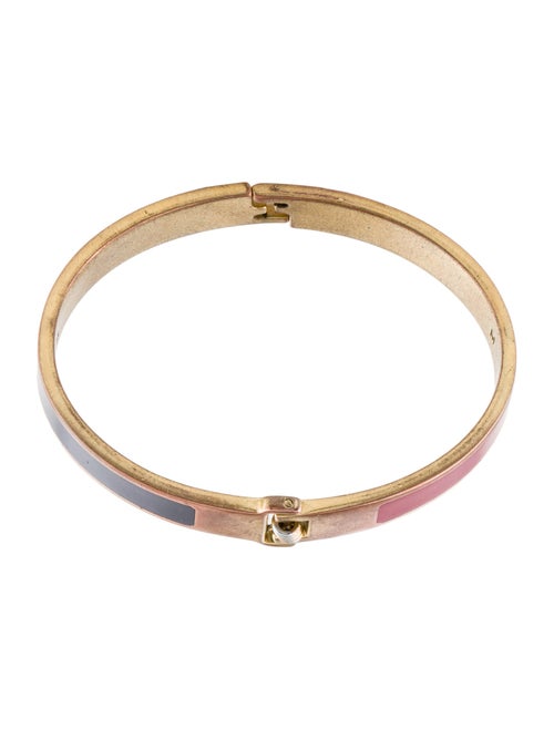 Fendi Fendista Enamel Bangle Bracelet