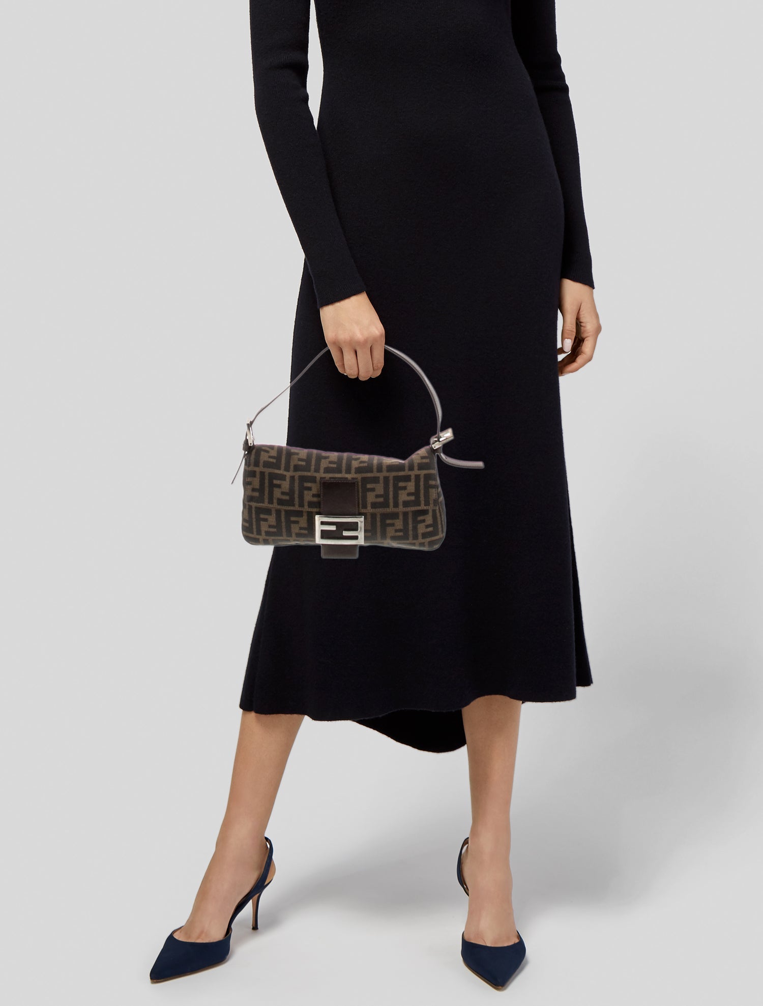 Fendi Zucca FF Baguette Vintage