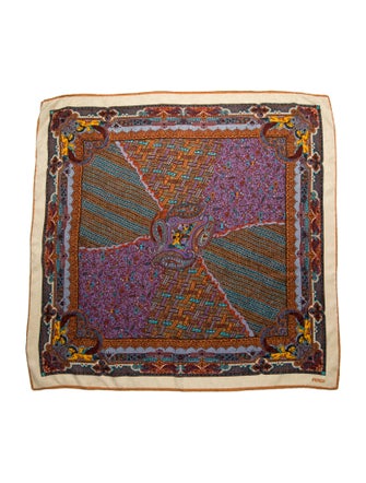 Fendi Silk Printed Bandana
