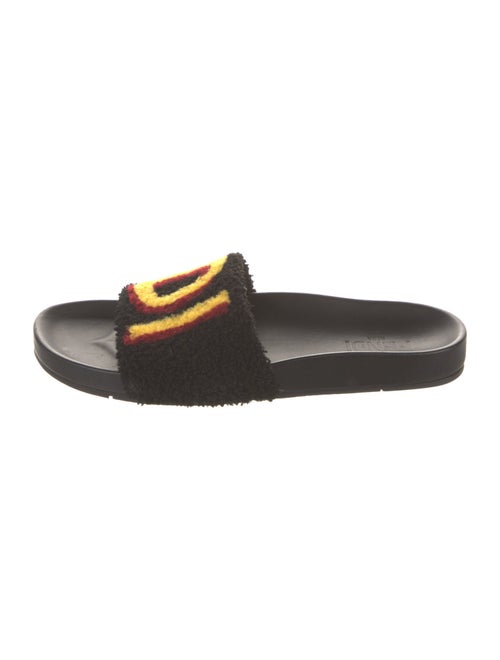 Fendi Terry Cloth Printed Slides