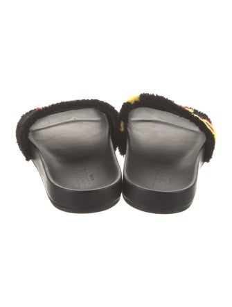 Fendi Terry Cloth Printed Slides