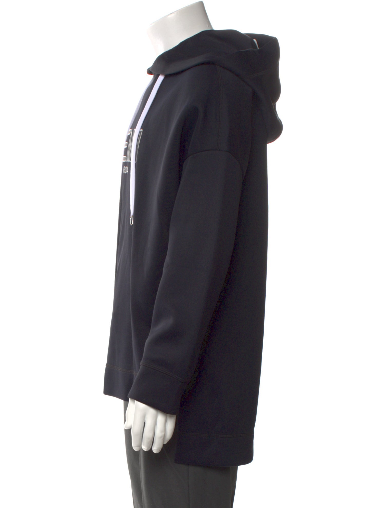 Fendi Signature Logo Graphic Print Hoodie