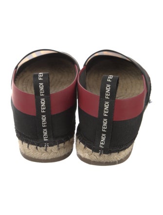 Fendi Zucca FF Logo Canvas Espadrilles