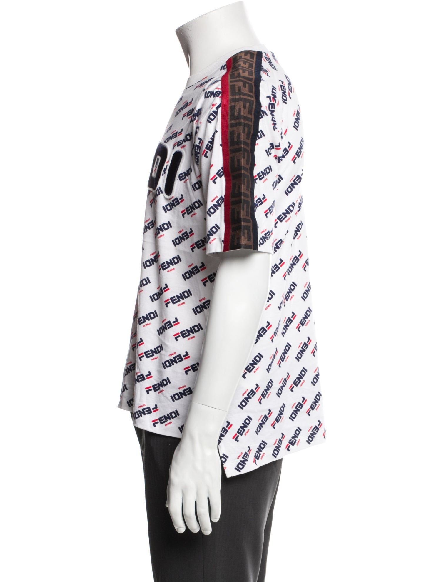 Fendi Zucca FF Logo Printed T-Shirt