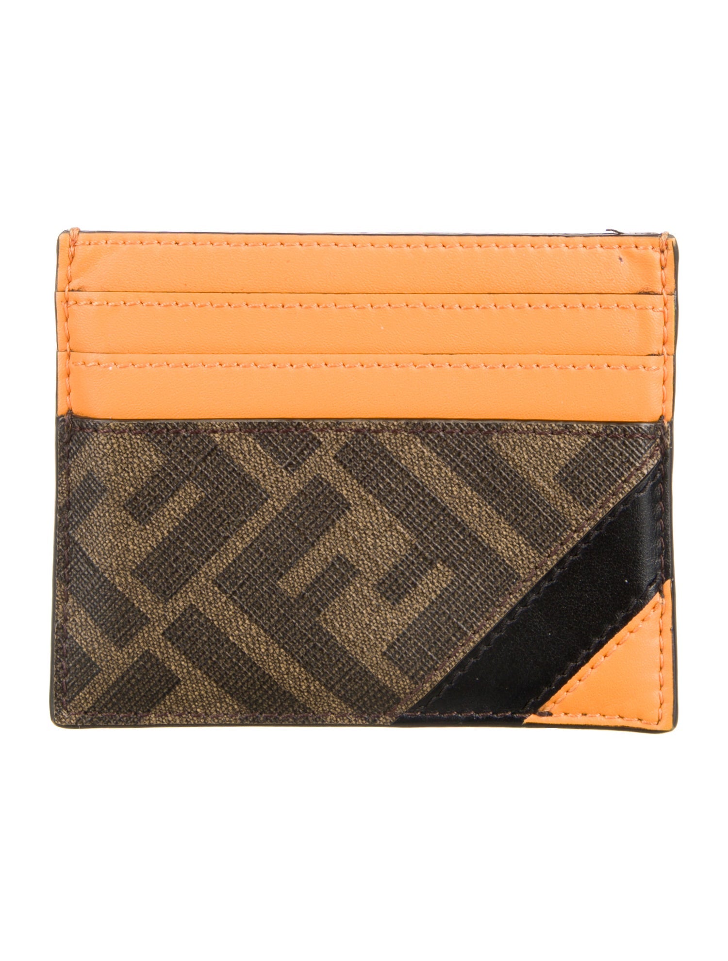 Fendi 2023 Diagonal Card Holder