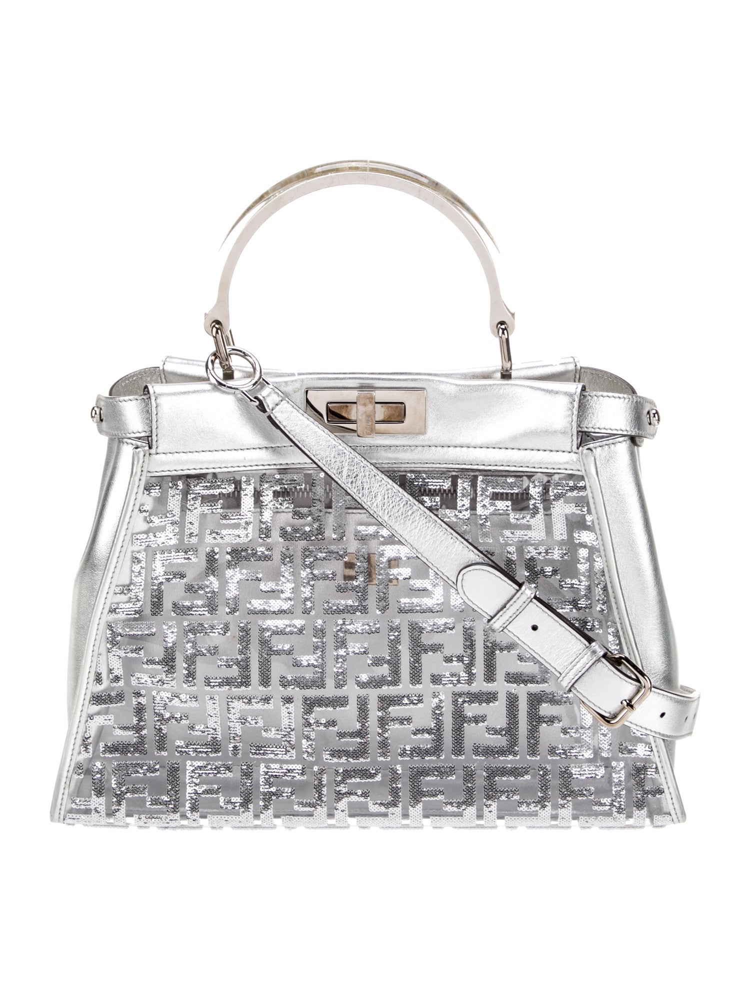 Fendi Zucca FF Peekaboo Medium