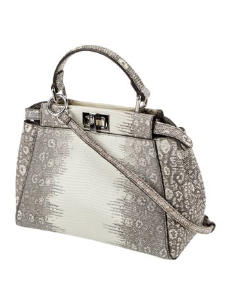 Fendi Lizard Peekaboo Mini