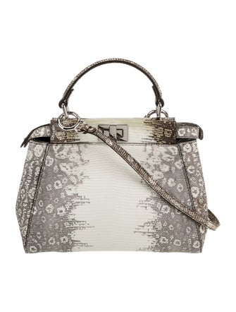 Fendi Lizard Peekaboo Mini
