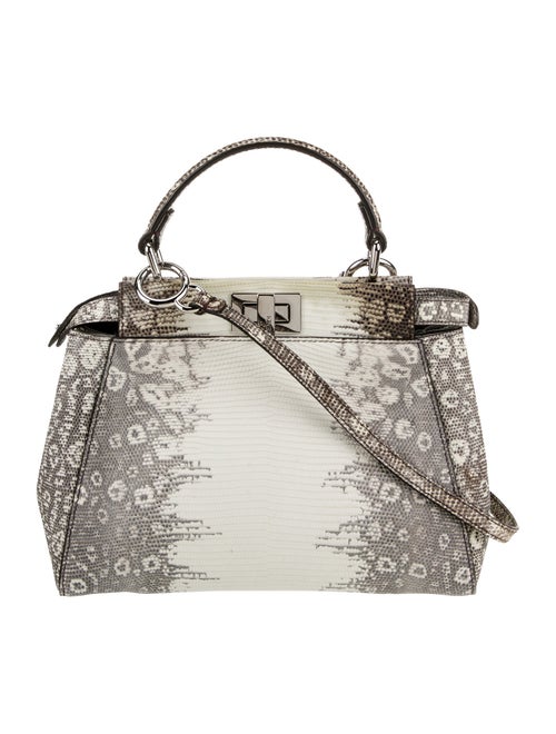 Fendi Lizard Peekaboo Mini