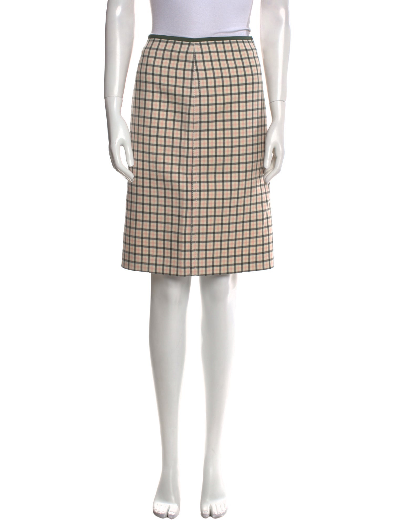 Fendi Wool Knee-Length Skirt