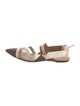 Fendi Colibri Zucca FF Logo Slingback Flats