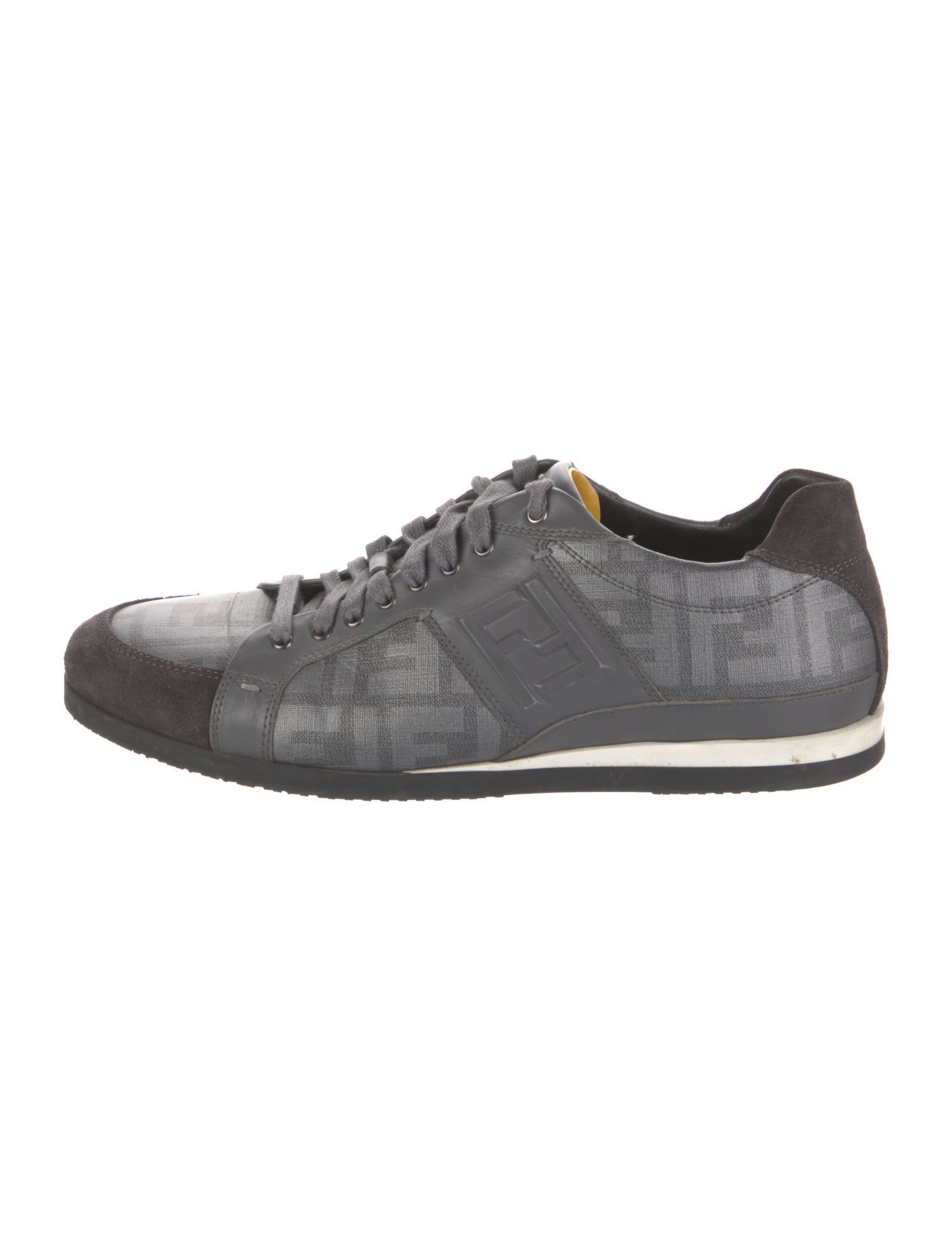 Fendi Zucca FF Logo Printed Sneakers