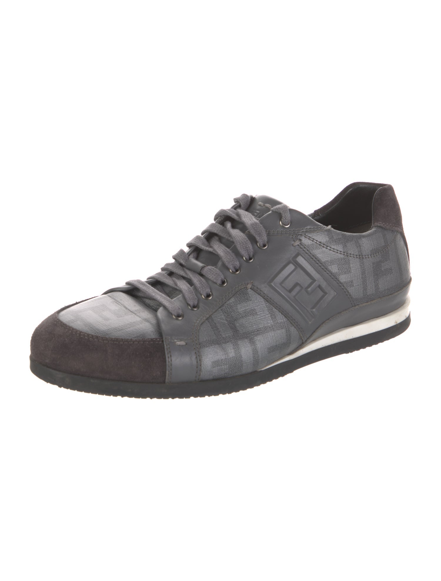 Fendi Zucca FF Logo Printed Sneakers