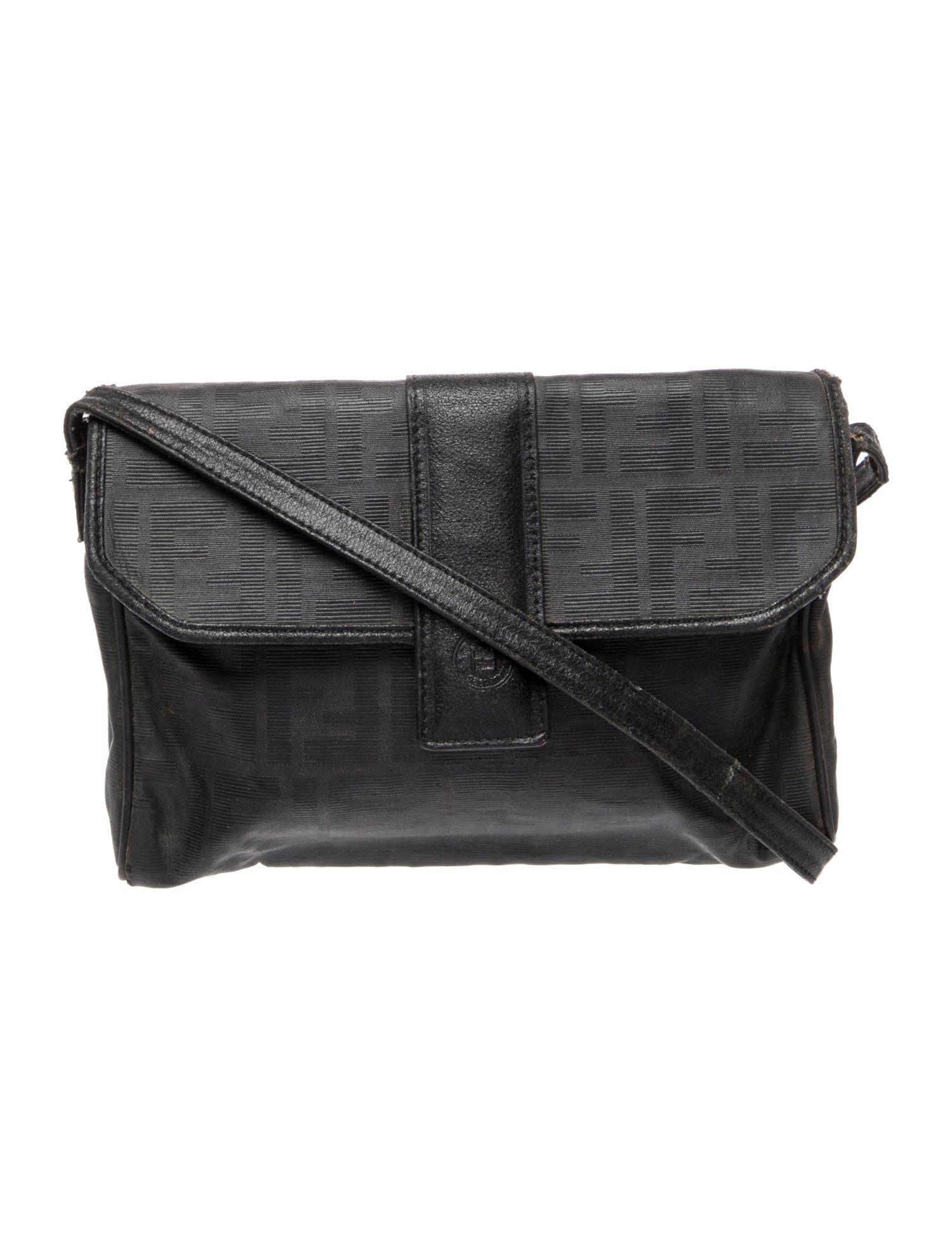 Fendi Leather Crossbody Bag Vintage