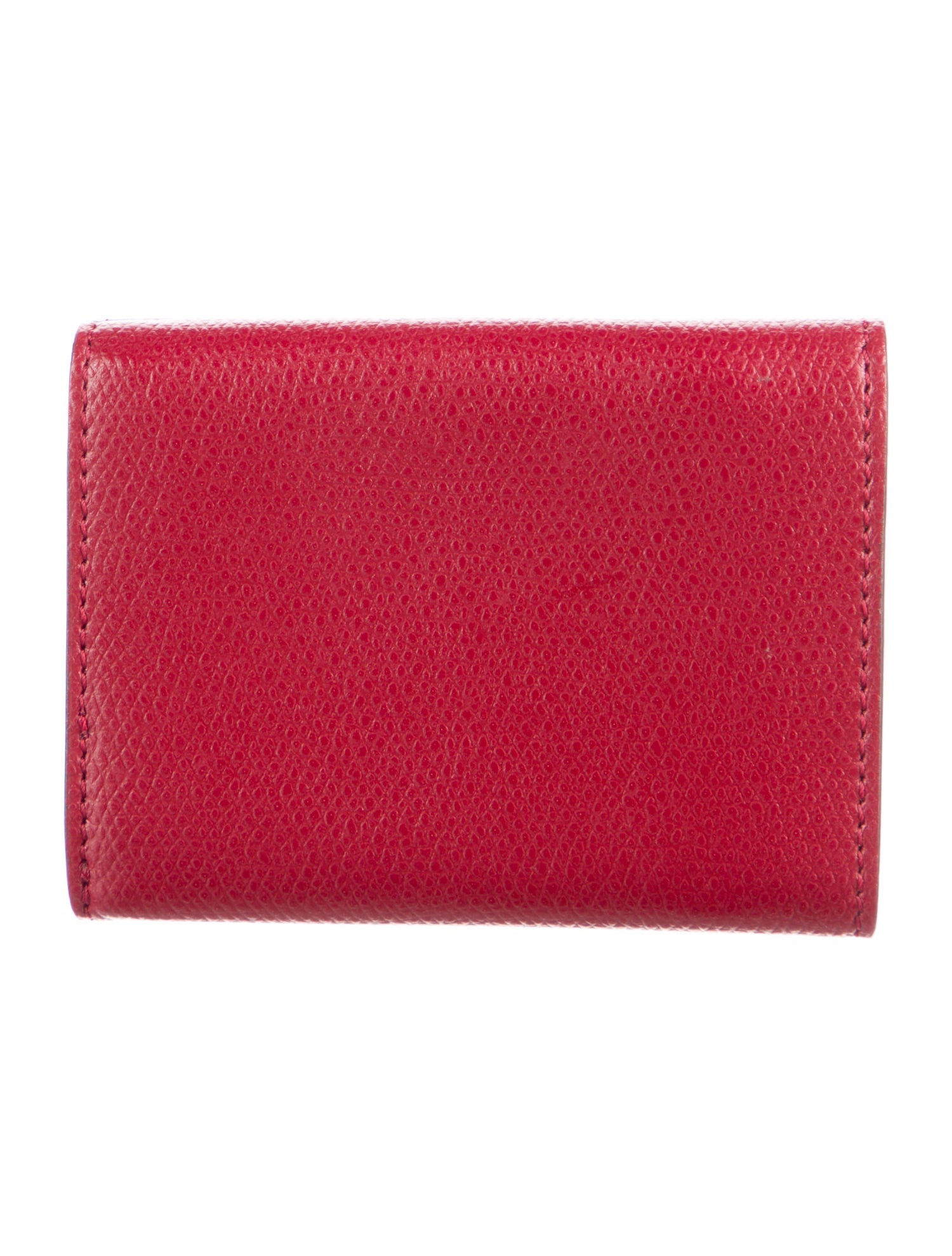 Fendi 2019 Zucca FF Logo Compact Wallet