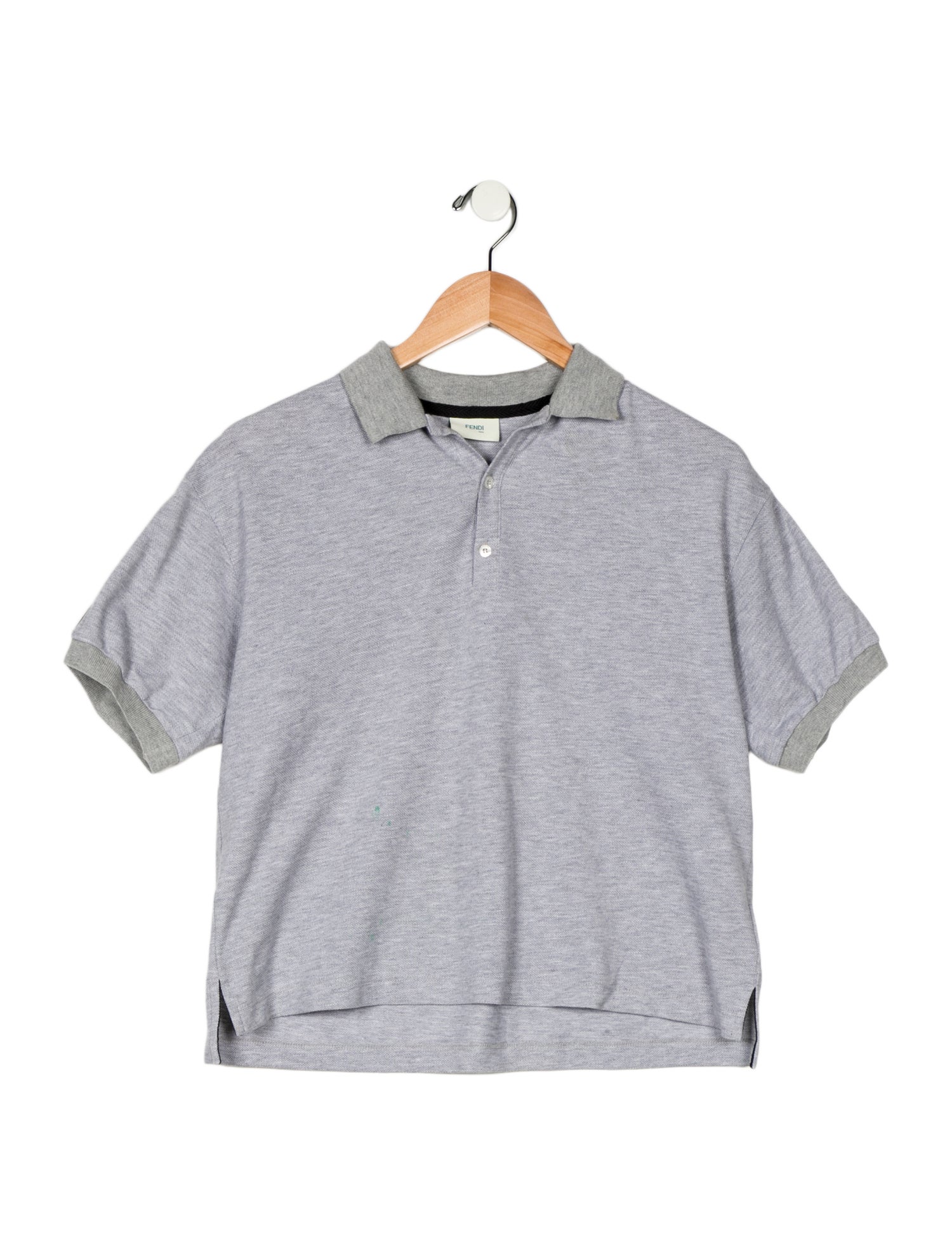Fendi Boys Short Sleeve Polo Shirt