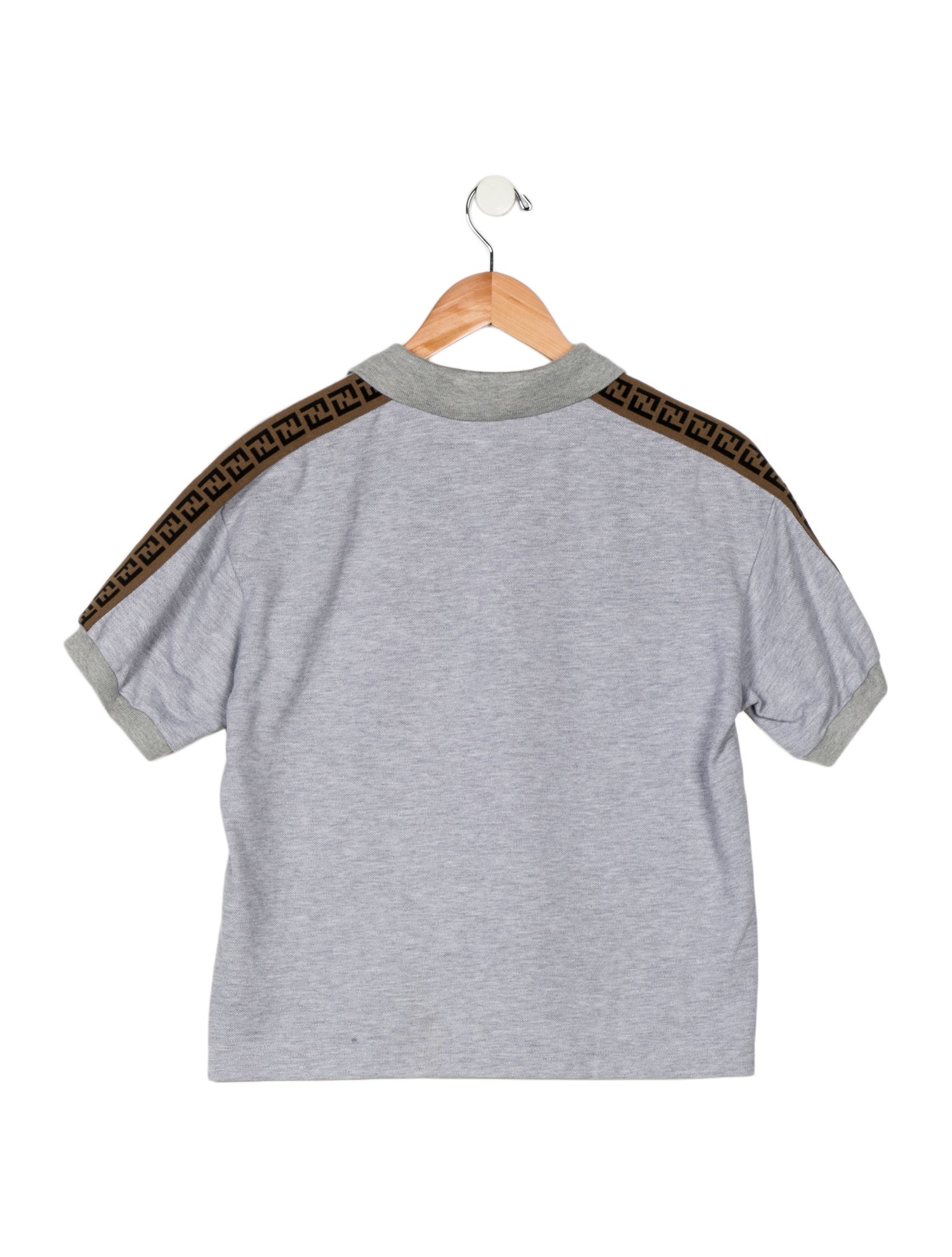 Fendi Boys Short Sleeve Polo Shirt