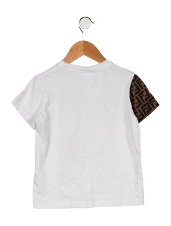Fendi Fendi boys graphic t shirt