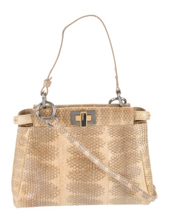 Fendi Python Peekaboo