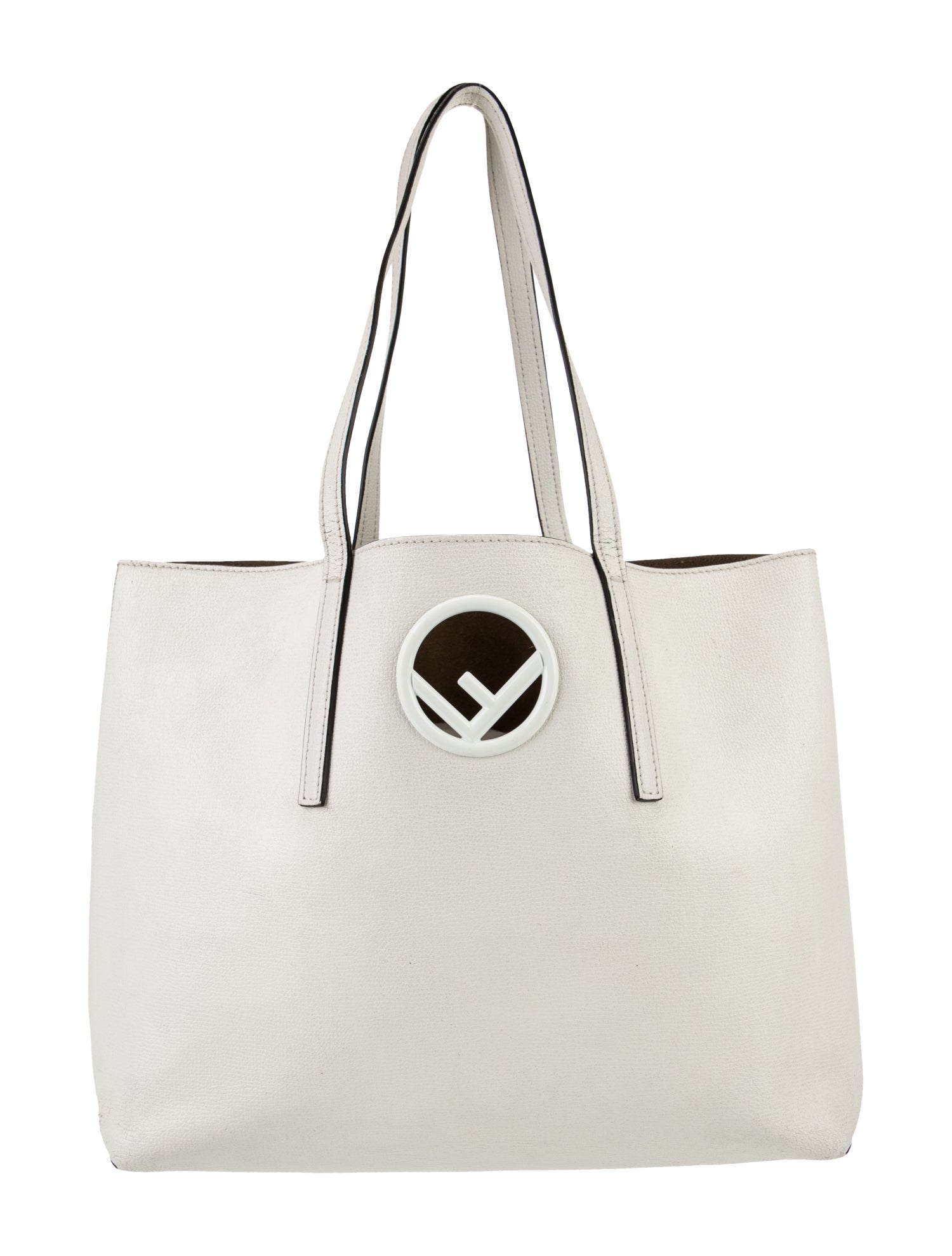 Fendi Leather Shopper