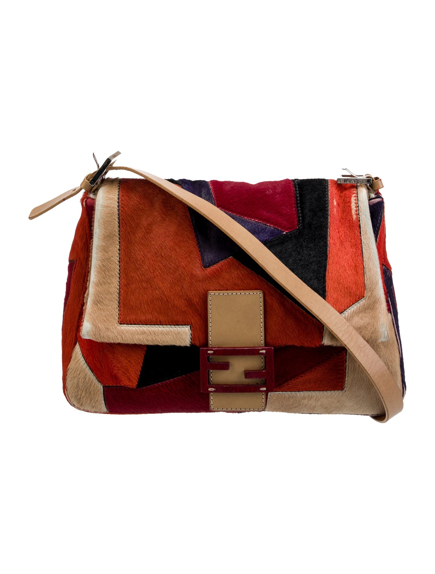 Miu Miu Archive 2006 Nappa Leather Shoulder Bag - Brown
