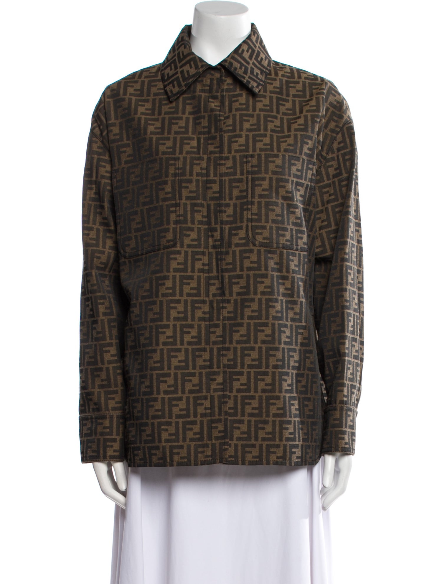 Fendi Printed Blazer