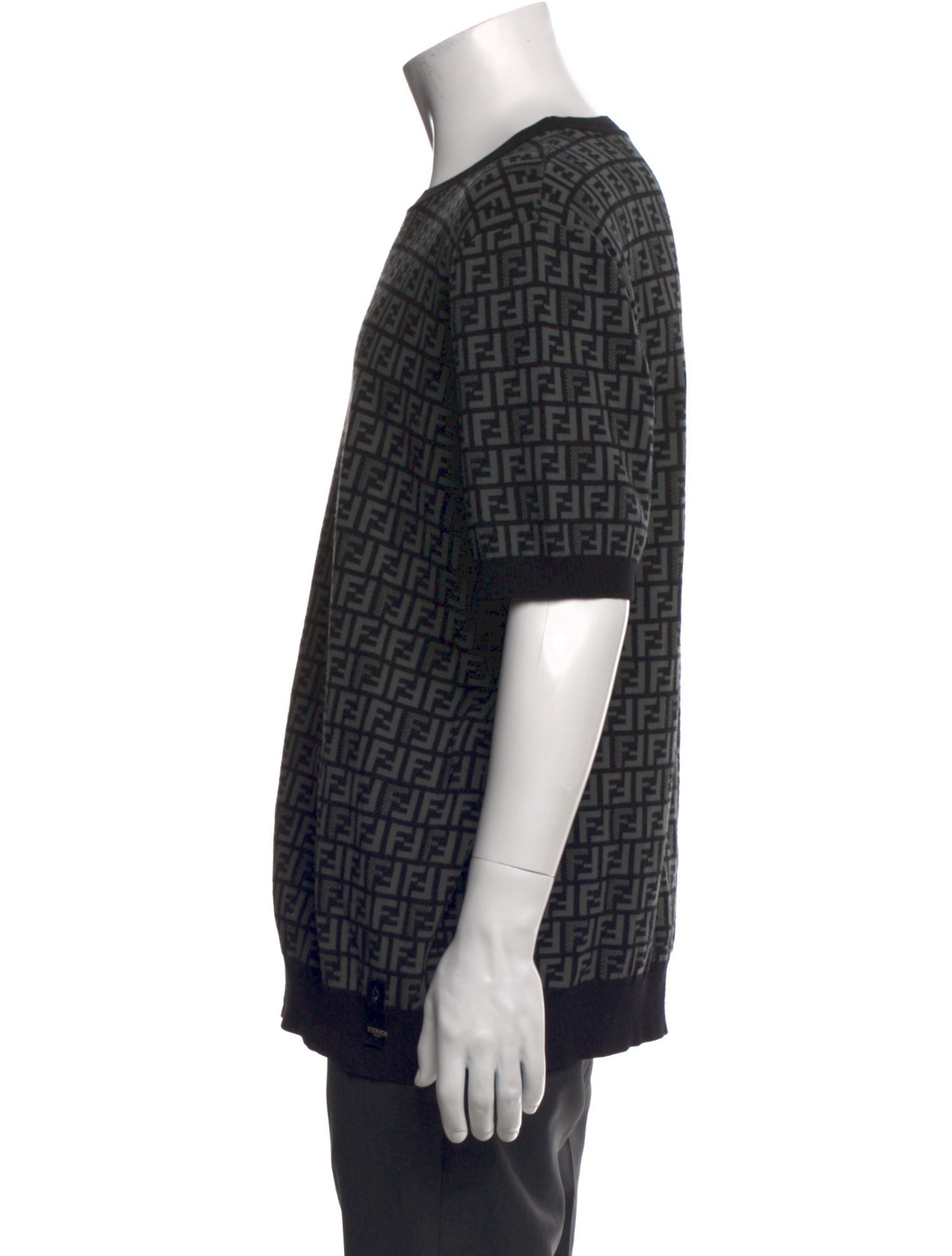 Fendi Zucca FF Logo Printed T-Shirt